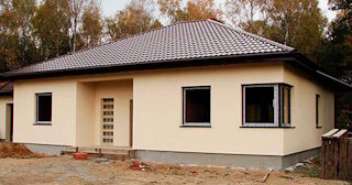 Одноэтажный дом из газобетона под ключ: стоимость от 136084 рублей в Домодедово